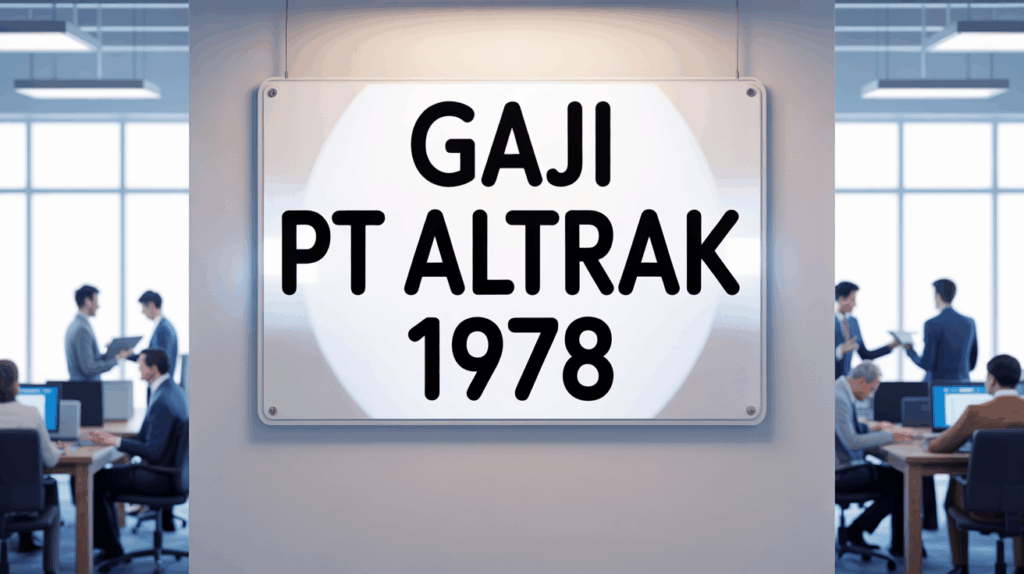 Pt Altrak 1978