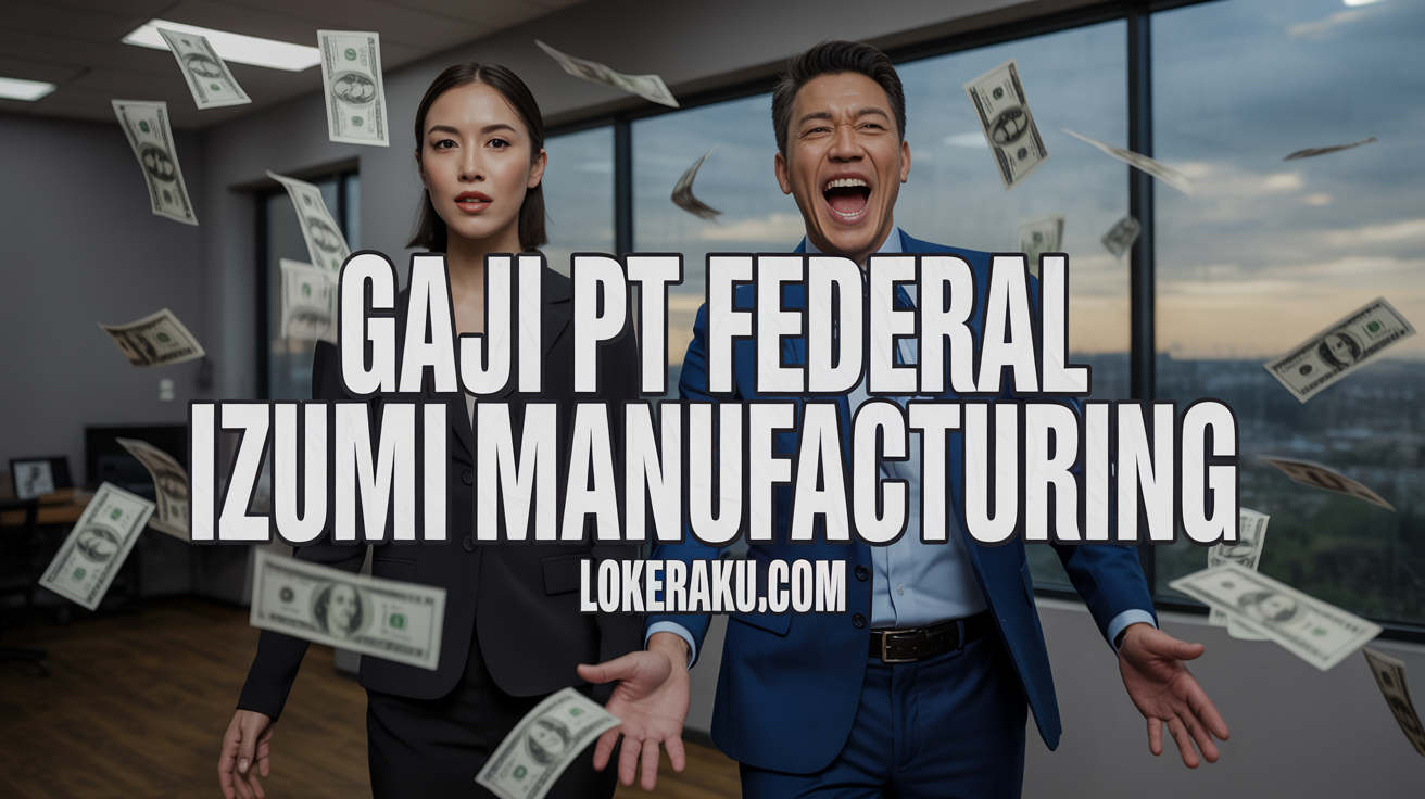 Gaji Pt Federal Izumi Manufacturing