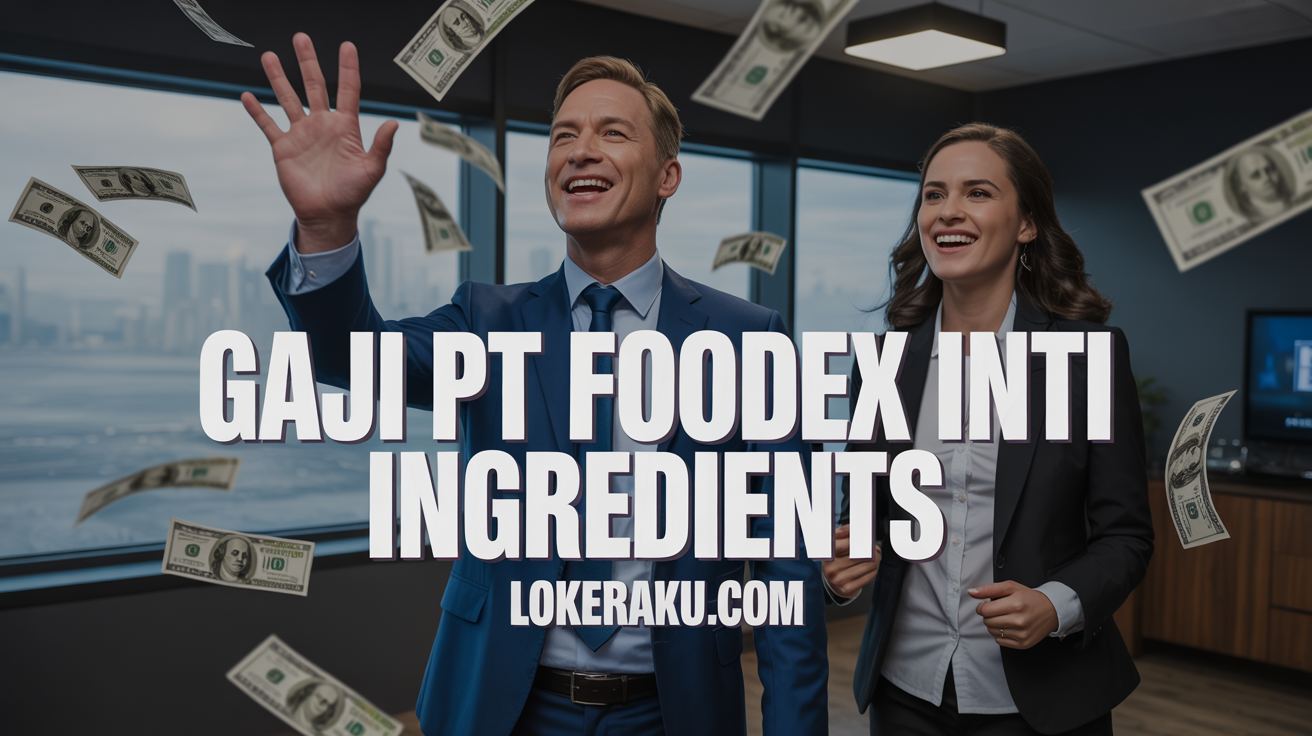 Gaji Pt Foodex Inti Ingredients